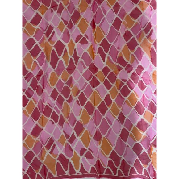 Vintage VERA Neumann Scarf ~ Ladybug Signed ~ Semi Sheer - Picture 1 of 8